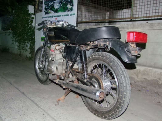 Yamaha GX250 ตัว Kick start หน้าทองขาวตัว Classic มีคลิป