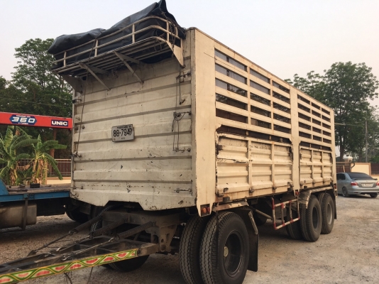 FUSO FV SHOGUN 380 hp กระบะเหล็กไม่ดั้มเเม่+ลูก รถสวยภานในครบ