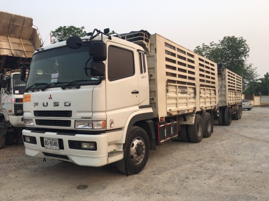FUSO FV SHOGUN 380 hp กระบะเหล็กไม่ดั้มเเม่+ลูก รถสวยภานในครบ