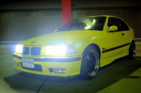 ขาย BMW 318 COMPACT เเต่งมาตามรูปรถทำมาสวยเนียน ราคาไม่แพง 189000