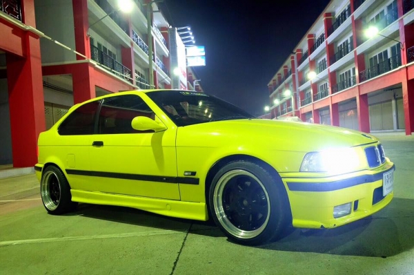 ขาย BMW 318 COMPACT เเต่งมาตามรูปรถทำมาสวยเนียน ราคาไม่แพง 189000