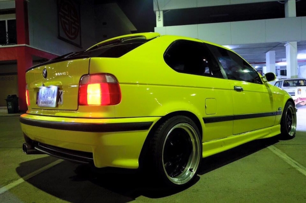 ขาย BMW 318 COMPACT เเต่งมาตามรูปรถทำมาสวยเนียน ราคาไม่แพง 189000