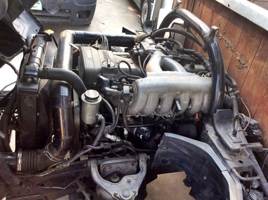 CANTER ปี 2011 ลิฟยกของหลัง 1JZ GE LPG