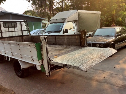 CANTER ปี 2011 ลิฟยกของหลัง 1JZ GE LPG