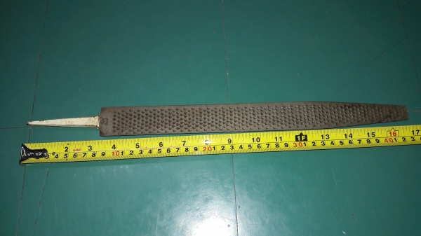 ขายตะไบบุ้งท้องปลิงรัสเซีย Made in USSR.   งานใหม่เก่าเก็บขนาด17"