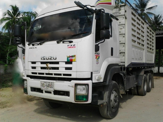 รถอีซูซุ 10 ล้อดั้ม FXZ 360 แรงม้า. ปี 53. , ( ขายแม่ , ลูก. ) , ( รถวิ่ง 33x,xxx กม. )      สนใจติดต่อ  081 - 6079515