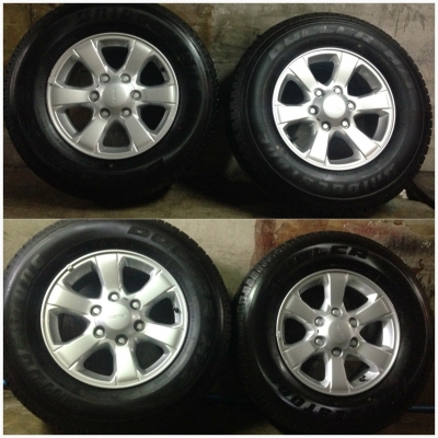 แม็กยางป้ายแดงปี16 อีซูซุ 1.9บลูพาวเวอร์ ยาง 245-70-16