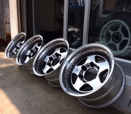 ขายล้อ RAGUNA ZZYZX 2 ชิ้นแท้ ขอบ 15x8 ET0 6รูกระบะ ประมูลญี่ปุ่น