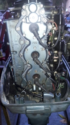 เครื่องเรือ YAMAHA 90 แรง 2 จังหวะ เก่าญี่ปุ่น