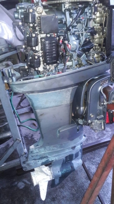 เครื่องเรือ YAMAHA 90 แรง 2 จังหวะ เก่าญี่ปุ่น