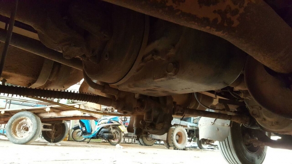 ขาย รถพ่วงแม่-ลูกดั้มเกษตรคอกสูง HINO FM2K ปี 43 เครื่องเดิม K13D 260 แรงม้า ลูก 3 เพลา แท้ยาว 7 เมตร ทะเบียนพร้อมโอน