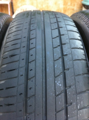 ขายกะทะเหล็กขอบ15พร้อมยางบริสโตน1756515และฝาครอบ 4 รู100