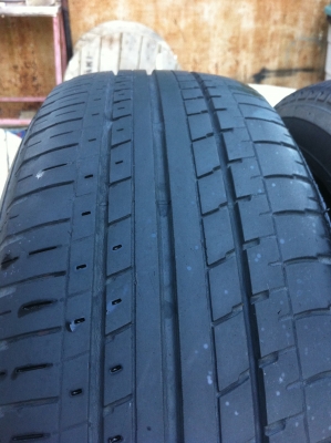 ขายกะทะเหล็กขอบ15พร้อมยางบริสโตน1756515และฝาครอบ 4 รู100