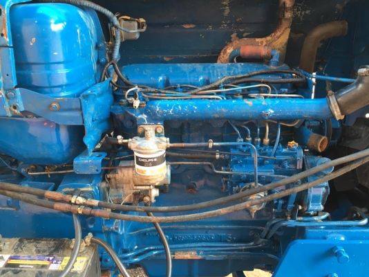 FORD 6600 ฟิตเครื่องใหม่ ตัวรถใบดันCMT 300000