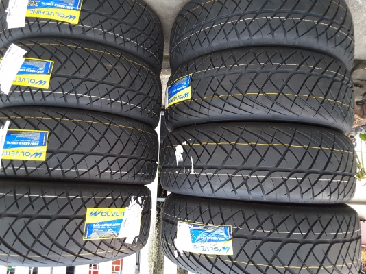 ยางใหม่ wolverine 245 45 18 เส้นล่ะ 3500