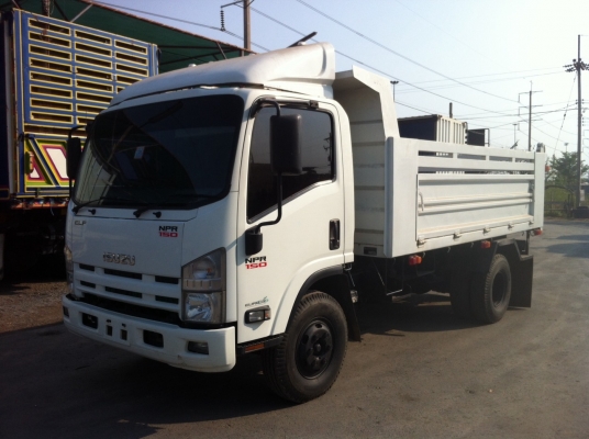 ISUZU 6ล้อดั๊ม 150แรงม้า ปี52 ยาว 4เมตร