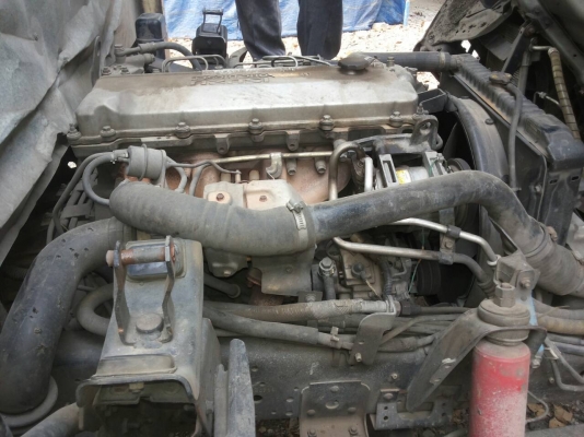 รถบรรทุก ISUZU 6 ล้อใหญ่ รุ่น ELF ปี50 เครื่อง 150 แรง ราคา 530,000 บ.รถอยู่รังสิต