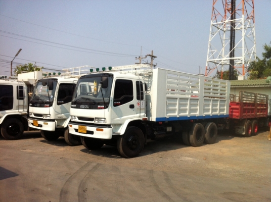 ISUZU 270แรงม้า แม่+ลูก ปี45 ปี47 ปี48 มีให้เลือกทั้งหมด11พ่วง