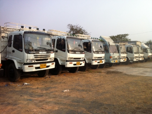 ISUZU 270แรงม้า แม่+ลูก ปี45 ปี47 ปี48 มีให้เลือกทั้งหมด11พ่วง