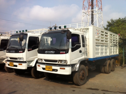 ISUZU 270แรงม้า แม่+ลูก ปี45 ปี47 ปี48 มีให้เลือกทั้งหมด11พ่วง