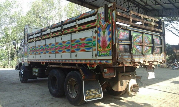 ขายรถบรรทุกสิบล้อดัมพ์ Mitsubishi M6 FN627 เครื่อง 240 แรง 2 เพลา กระบะดัมพ์มิเนียม ทะเบียนพร้อม