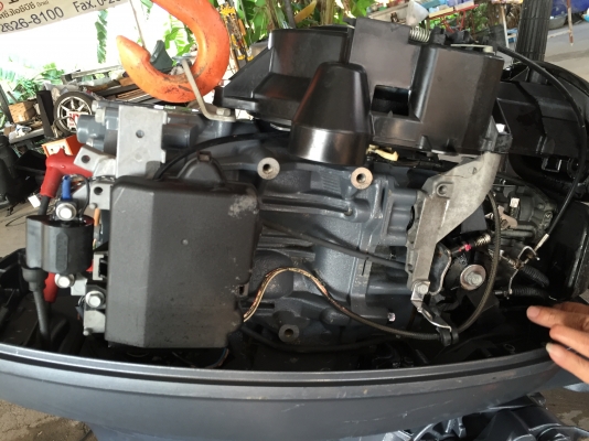 เครื่องเรือyamaha สภาพใหม่กริ๊บ