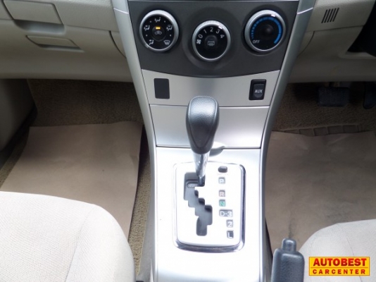 TOYOTA ALTIS 1.6E AT CNG ปี 2012