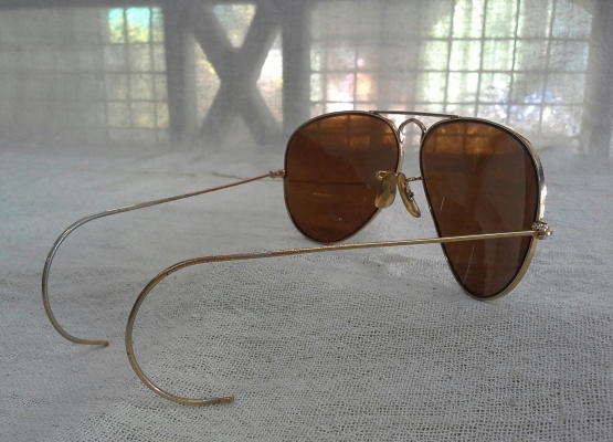 แว่นตานายพลแมคอาร์เธอร์ ตัวแท้! ราคานักศึกษา! B&amp;L RAY-BAN Aviator MacArthur USA