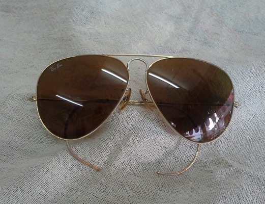 แว่นตานายพลแมคอาร์เธอร์ ตัวแท้! ราคานักศึกษา! B&amp;L RAY-BAN Aviator MacArthur USA