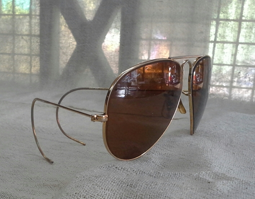 แว่นตานายพลแมคอาร์เธอร์ ตัวแท้! ราคานักศึกษา! B&amp;L RAY-BAN Aviator MacArthur USA