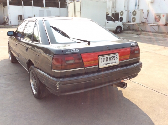 ขายรถ มาสด้า 626 5ประตู ปี89 เครื่องหัวฉีด 1.8 เกียร์ออโต้ เพาเวอร์ กระจกไฟฟ้าทั้งคัน เซ็นทรัลล๊อค ภายในเดิมๆสวยแอร์สวิง วิทยุพร้อม ตัวถังเดิมๆไม่มีชนสีมีร่องรอยการใช้งาน แม็ก15&quot; เครื่องดีเกียร์ดีช่วงล่างดี รถขับดีครับ พร้อมใช้เลยครับ ภาษี59 เอกสารพร