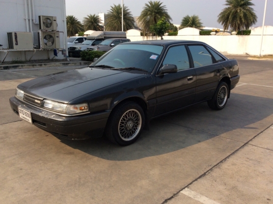 ขายรถ มาสด้า 626 5ประตู ปี89 เครื่องหัวฉีด 1.8 เกียร์ออโต้ เพาเวอร์ กระจกไฟฟ้าทั้งคัน เซ็นทรัลล๊อค ภายในเดิมๆสวยแอร์สวิง วิทยุพร้อม ตัวถังเดิมๆไม่มีชนสีมีร่องรอยการใช้งาน แม็ก15&quot; เครื่องดีเกียร์ดีช่วงล่างดี รถขับดีครับ พร้อมใช้เลยครับ ภาษี59 เอกสารพร