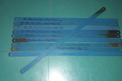 ขายใบเลื่อยเหล็กสวีเดนฉลามสามดาวThree Stars &amp;Shark Made in Sweden.