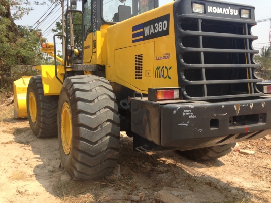 ขออนุญาติขายWA 380-3 เก่านอกยังไม่เคยใช่งานในไทย4000ชั่วโมงราคา 1750000 สนใจติดต่อ ช่างดำ 0853224877-0988930465 ขออนุญาติขายWA 380-3 เก่านอกยังไม่เคยใช่งานในไทย4000ชั่วโมงราคา 1750000 สนใจติดต่อ ช่างดำ 0853224877-0988930465