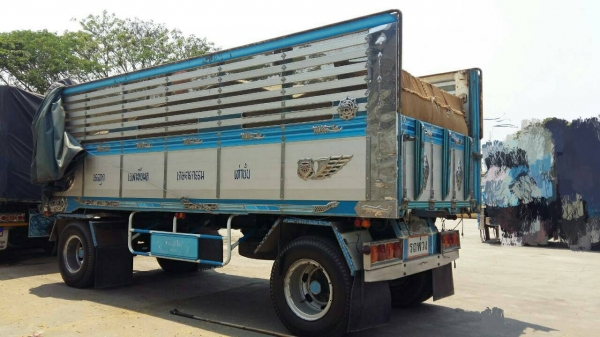 ขายรถพ่วง 18 ล้อ แม่-ลูก กระบะคอกเกษตรเนียมดั้ม ISUZU 195 รถสวย ราคา.1150000 สนใจรีบจองด่วน