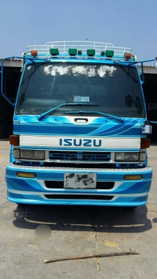 ขายรถพ่วง 18 ล้อ แม่-ลูก กระบะคอกเกษตรเนียมดั้ม ISUZU 195 รถสวย ราคา.1150000 สนใจรีบจองด่วน