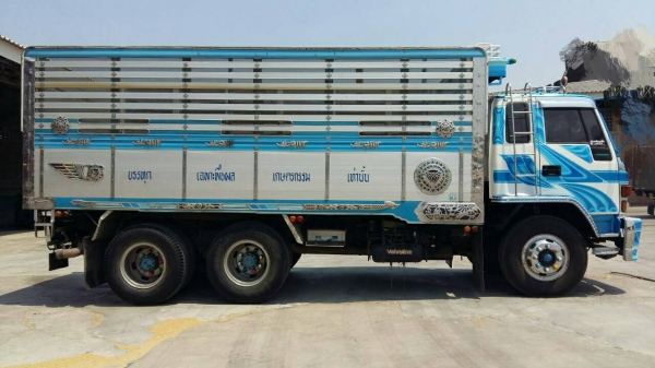 ขายรถพ่วง 18 ล้อ แม่-ลูก กระบะคอกเกษตรเนียมดั้ม ISUZU 195 รถสวย ราคา.1150000 สนใจรีบจองด่วน