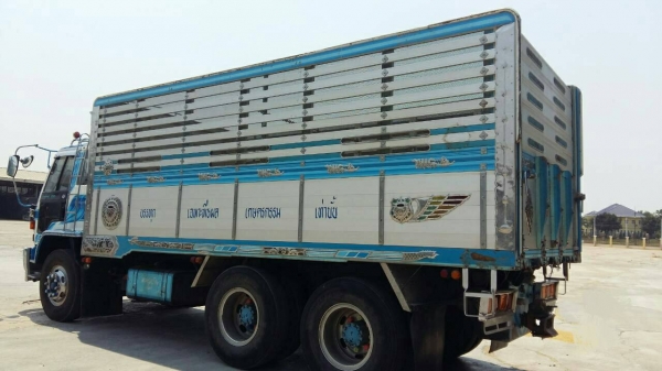 ขายรถพ่วง 18 ล้อ แม่-ลูก กระบะคอกเกษตรเนียมดั้ม ISUZU 195 รถสวย ราคา.1150000 สนใจรีบจองด่วน