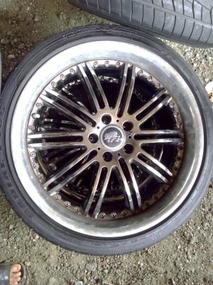 ยางพร้อมแมคขอบ 20 สวย  8000