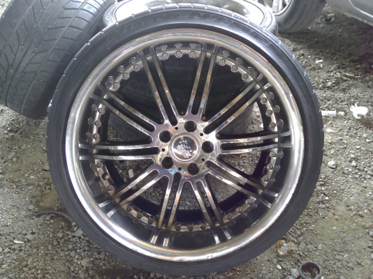 ยางพร้อมแมคขอบ 20 สวย  8000