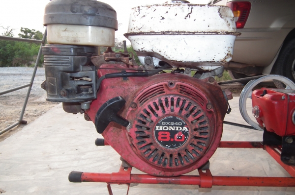 เครื่อง honda 8.0 เครื่องฮอนด้า 8 แรงแท้ พร้อมปั้มชีดพ่นยา