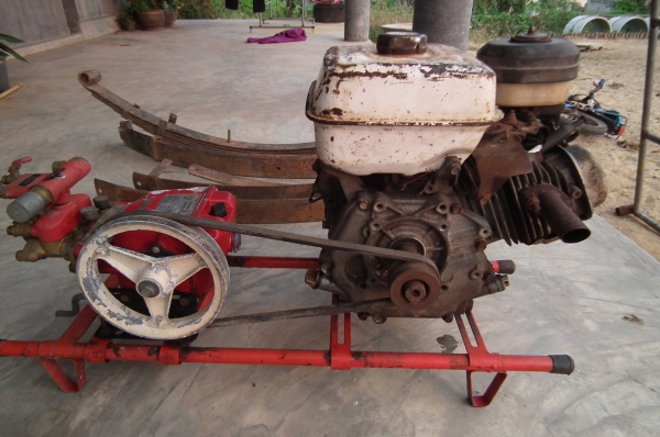 เครื่อง honda 8.0 เครื่องฮอนด้า 8 แรงแท้ พร้อมปั้มชีดพ่นยา