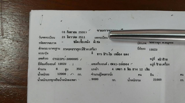 ขายรถพ่วง 24 ล้อ แม่-ลูก กระบะเหล็กคอกเกษตรไม่ดั้ม อู่.มีโชครุ่งเรืองกิจ ISUZU  GIGA เครื่อง 6WA1-350 แรง ราคา.1380000 สนใจรีบจองด่วน