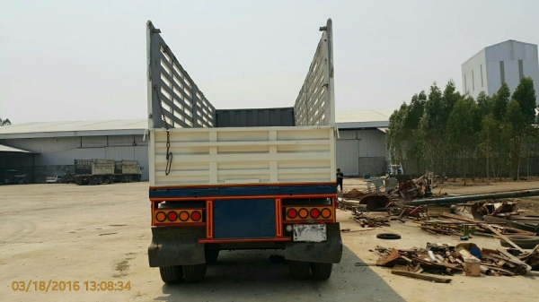 ขายรถพ่วง 24 ล้อ แม่-ลูก กระบะเหล็กคอกเกษตรไม่ดั้ม อู่.มีโชครุ่งเรืองกิจ ISUZU  GIGA เครื่อง 6WA1-350 แรง ราคา.1380000 สนใจรีบจองด่วน