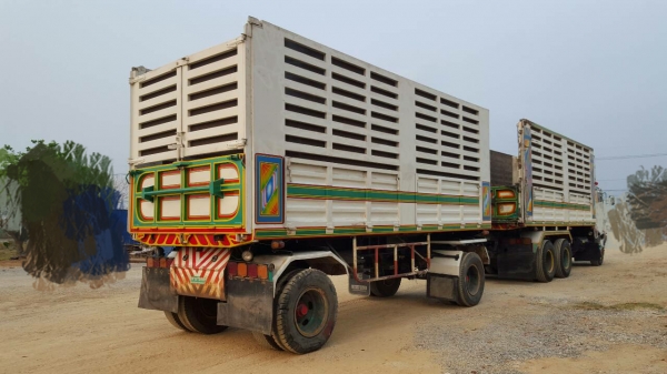ขายรถพ่วง 22 ล้อ แม่-ลูก กระบะเนียมคอกเกษตรดั้ม HINO 260 ปี.47 รถสวย พร้อมใช้ ราคาย้อมๆ สนใจรีบจองด่วน