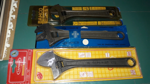 ขายประแจเลื่อน8"BAHCO MADE IN SWEDEN. ใหม่เก่าเก็บ