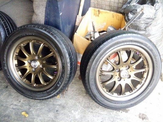 แม็ก 15 ใส่ 4 รู 100 สภาพสวย พร้อมยาง ฟอเก้น 6900 บาท แม็ก 15 ใส่ 4 รู 100 สภาพสวย พร้อมยาง ฟอเก้น 6900 บาท