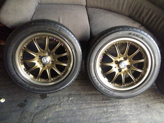 แม็ก 15 ใส่ 4 รู 100 สภาพสวย พร้อมยาง ฟอเก้น 6900 บาท แม็ก 15 ใส่ 4 รู 100 สภาพสวย พร้อมยาง ฟอเก้น 6900 บาท