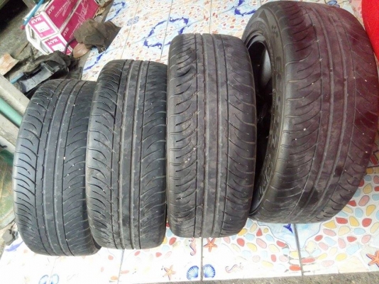 กล้วยแท้เจแปน BR 4 รู 114 ขอบ 15 ติดยางคัมโฮ กล้วยแท้เจแปน BR 4 รู 114 ขอบ 15 ติดยางคัมโฮ