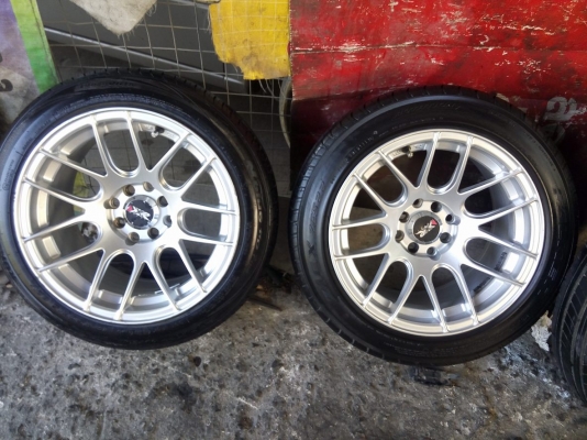 แม็ก 15 กว้าง 8.25 ออฟ 0 พร้อมยาง 195 50 15 ปี 15 แม็ก 15 กว้าง 8.25 ออฟ 0 พร้อมยาง 195 50 15 ปี 15